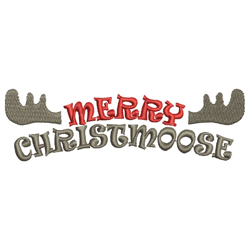 Words of Merry Christmoose Default Title One Size