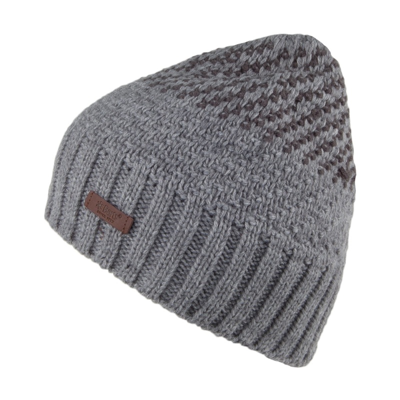 Barts Hats Marco Beanie – Heather Grey 1-Size