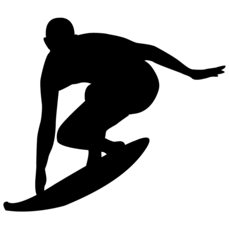 Black Catching A Wave Default Title One Size