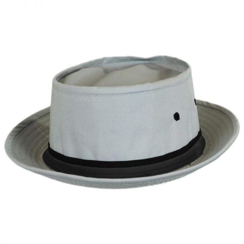 Classic Roll Up Cotton Bucket Hat GREY S