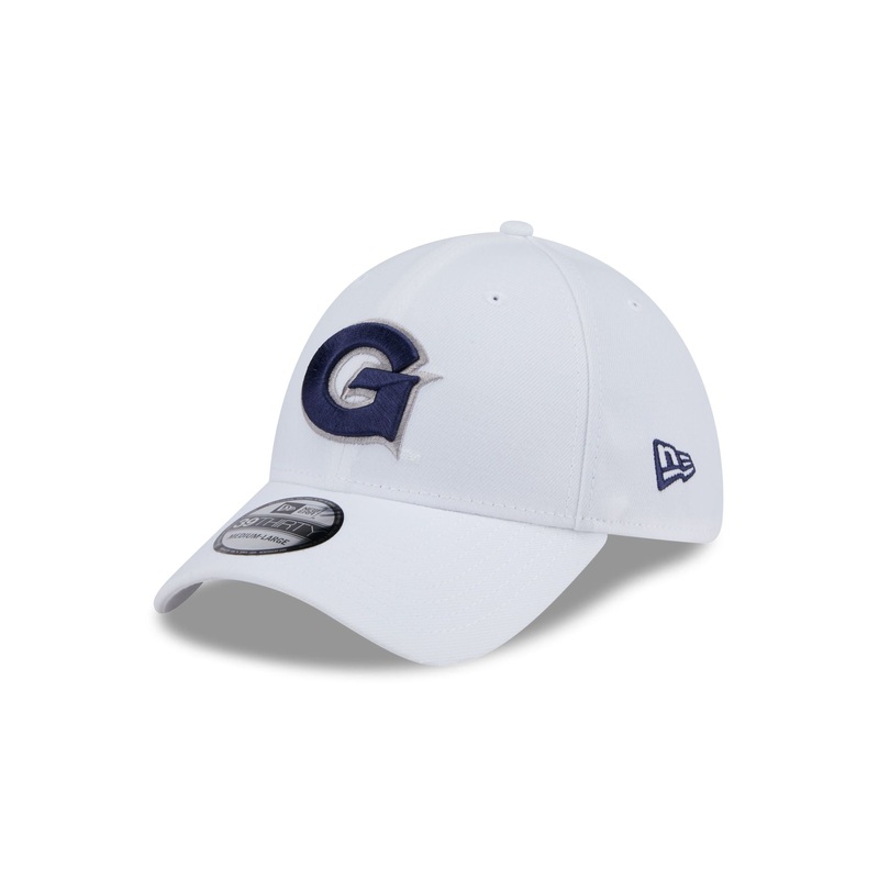 Georgetown Hoyas Chrome 39THIRTY Stretch Fit Hat S/M