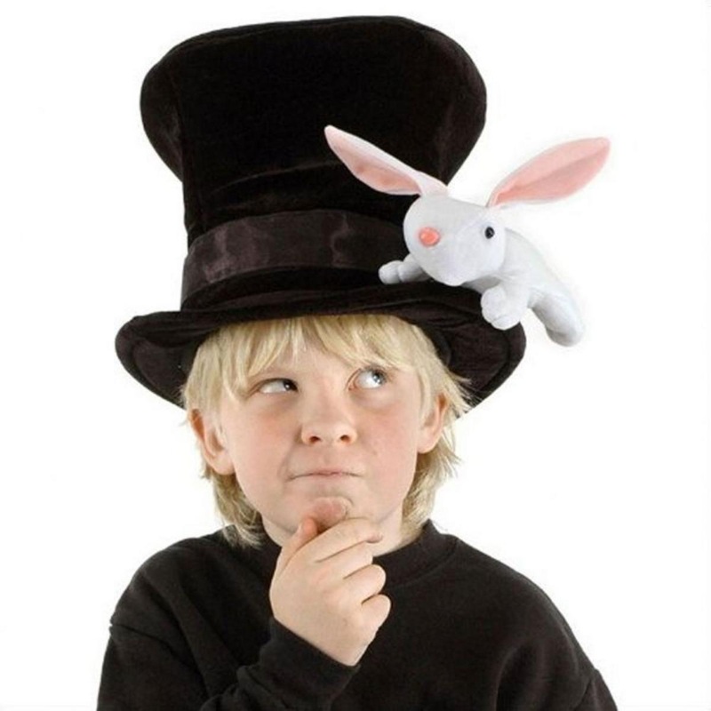 Kid’s Magician Top Hat BLACK CHILD