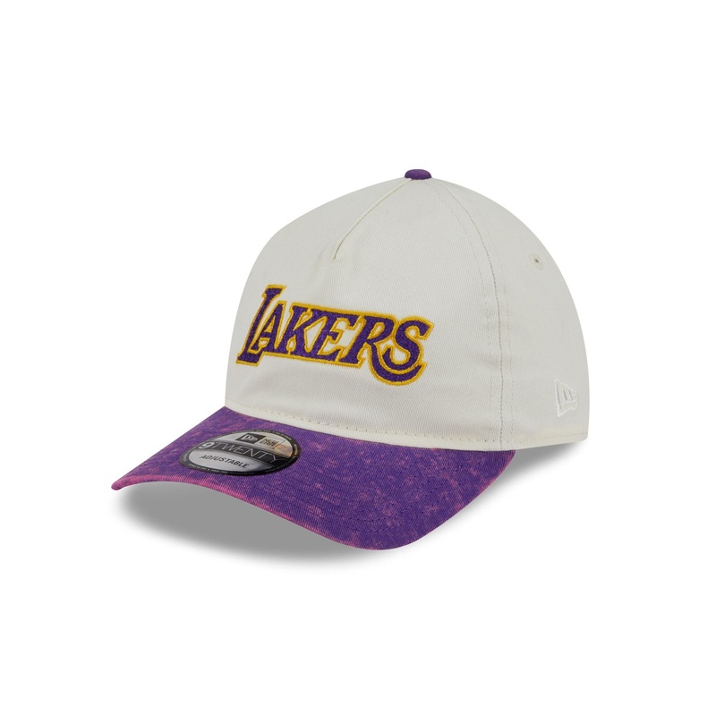Los Angeles Lakers Sport Classics Pastel 9TWENTY A-Frame Adjustable Hat One Size