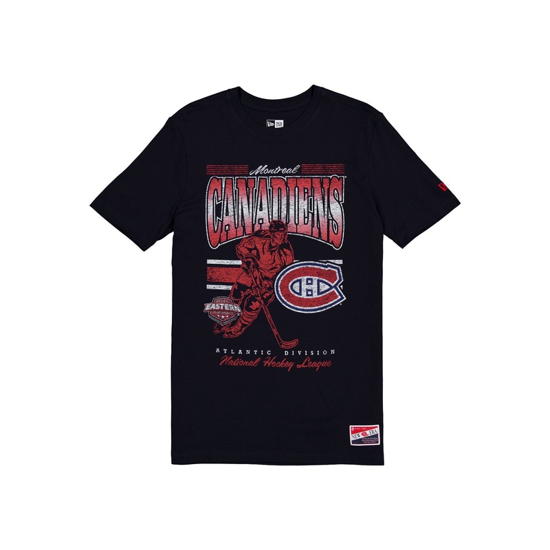 Montreal Canadiens Throwback Distress T-Shirt S
