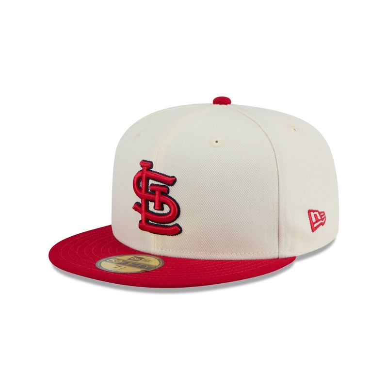 St. Louis Cardinals Chrome 59FIFTY Fitted Hat 7