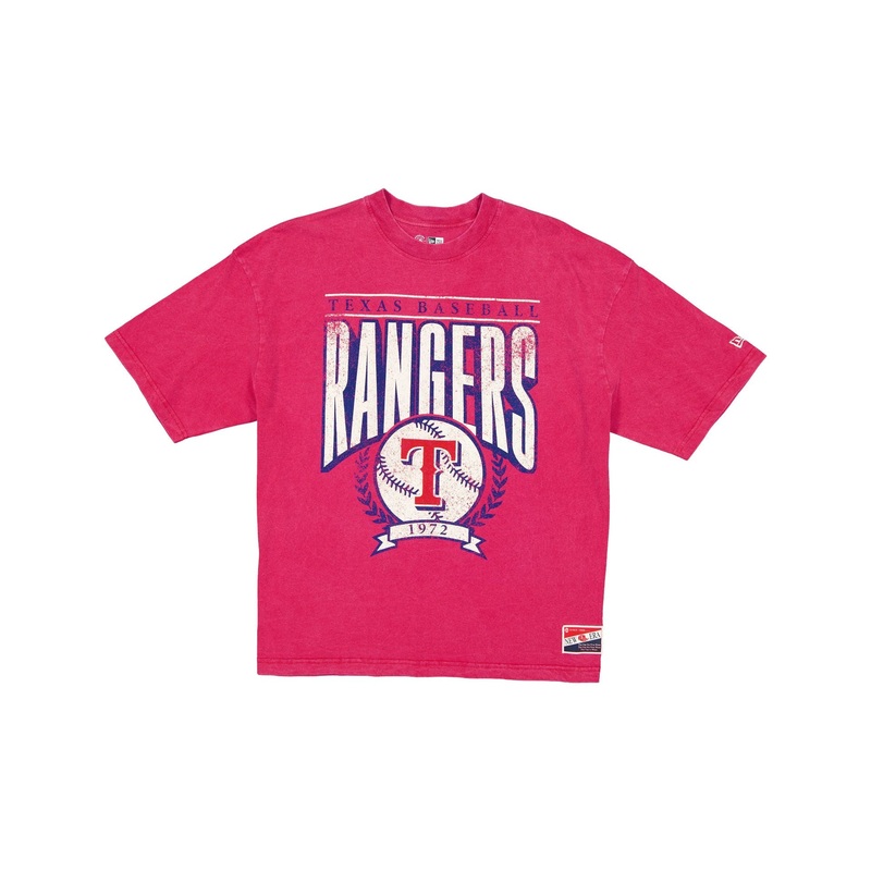 Texas Rangers Throwback Boxy T-Shirt S