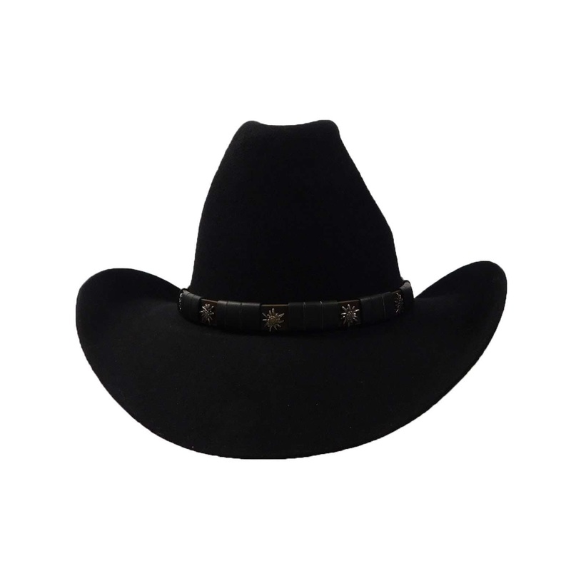 Cattleman Hat-Black M