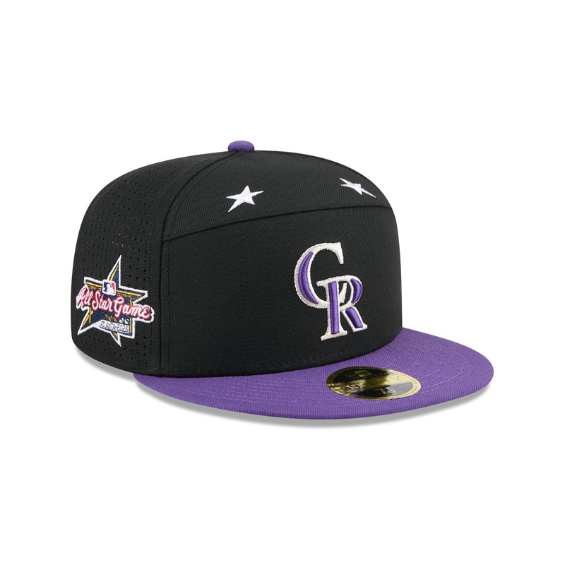 Colorado Rockies 2025 All-Star Game Split Panel 59FIFTY Fitted Hat 7