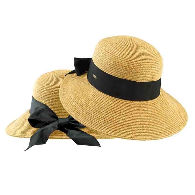 Dimensional Big Brim Sun Hat – Scala Collezione Hats Tea Medium (57 cm)