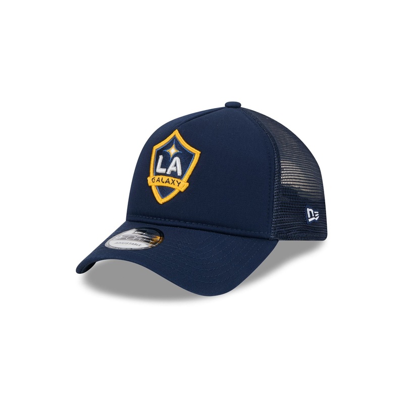 LA Galaxy Team 9FORTY A-Frame Snapback Hat One Size