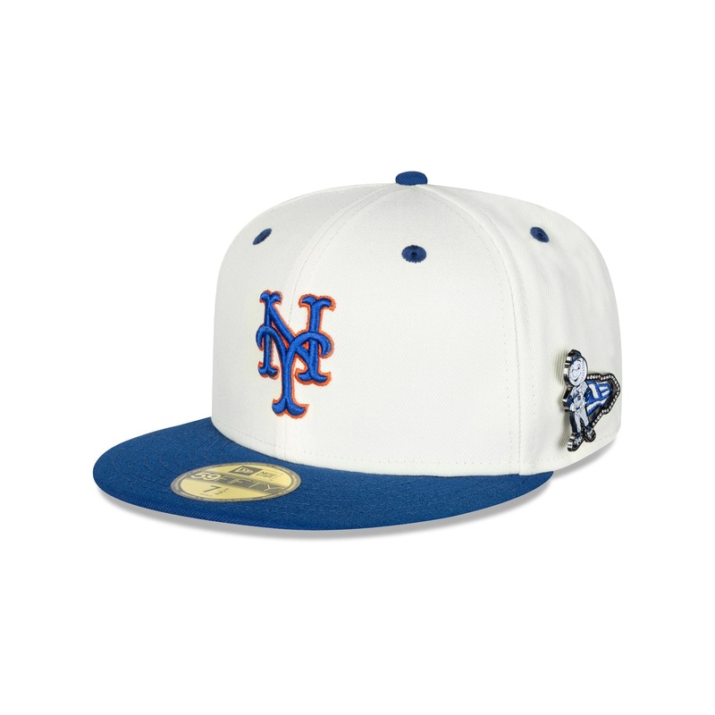New York Mets Mascot Pin 59FIFTY Fitted Hat 7