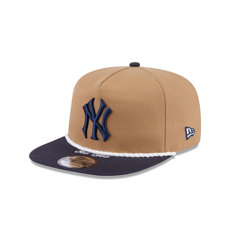 New York Yankees Khaki Rope Golfer Hat One Size