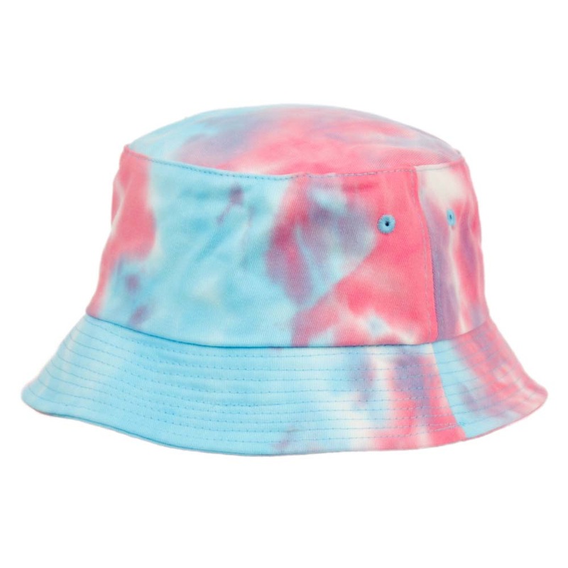 Tie Dye Cotton Bucket Hat – Angela & William Hats Blue Large (59 cm)