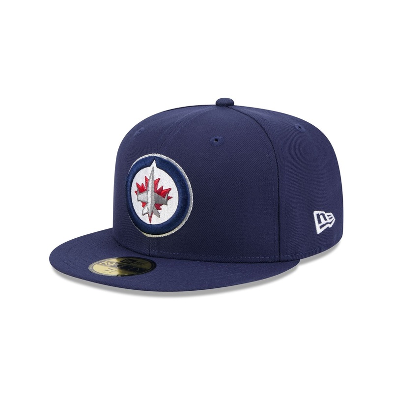 Winnipeg Jets Rear Wordmark 59FIFTY Fitted Hat 7