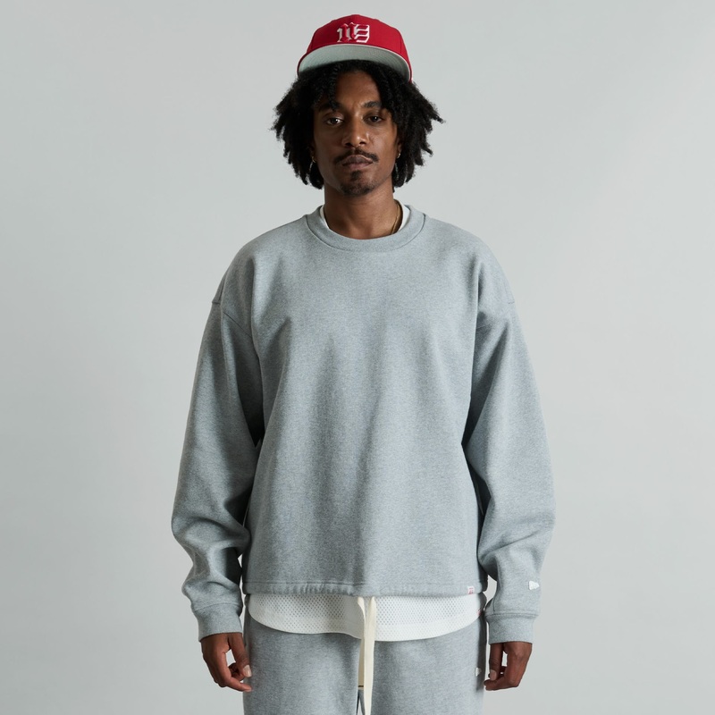 Alden Heather Gray Crewneck S