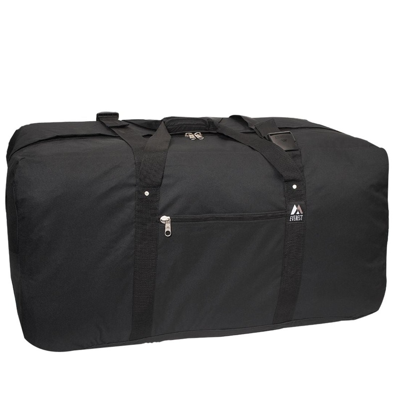 Everest Heavy-Duty Medium Cargo Duffel Bag 3618 Black