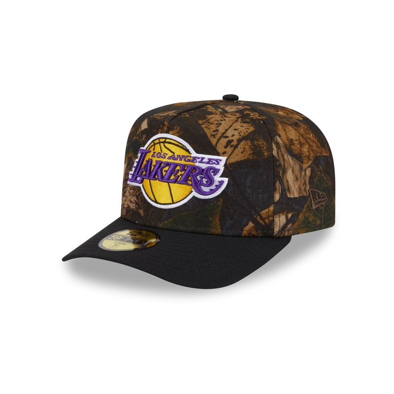 Los Angeles Lakers Ripstop Camo 59FIFTY A-Frame Fitted Hat 7