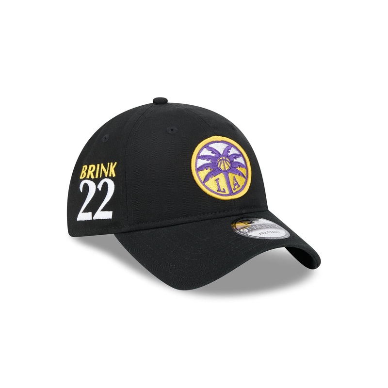 Los Angeles Sparks Cameron Brink Black 9TWENTY Adjustable Hat One Size