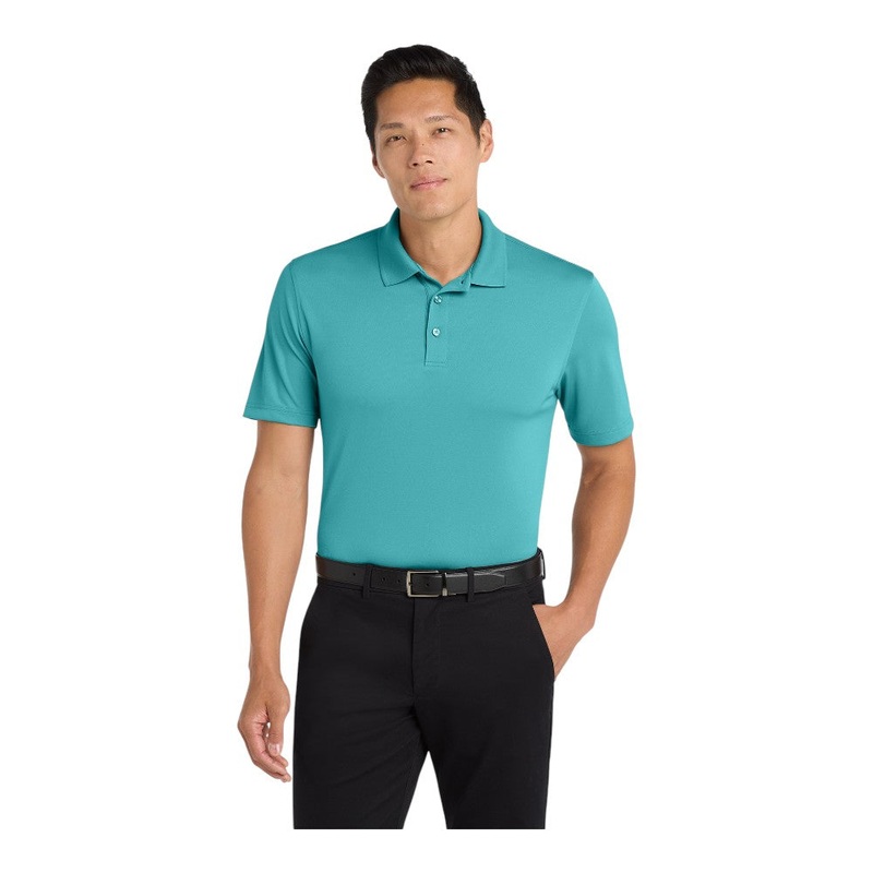 Port Authority K110 Dry Zone UV Micro-Mesh Polo Aquamarine XS
