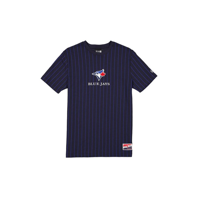 Toronto Blue Jays Throwback Pinstripe T-Shirt S