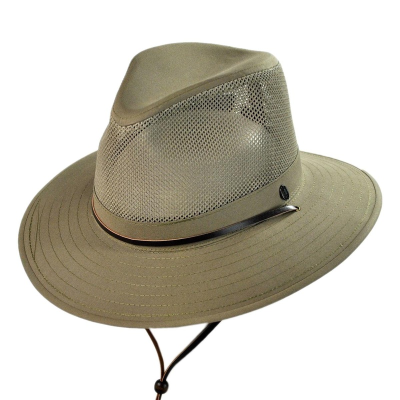 Wholesale Mesh Crown Aussie Hat B2B Pre-Pack KHAKI 1S-3M-4L-3XL-1XXL