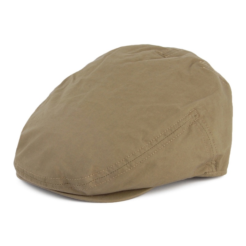 Barbour Hats Irvine Light Wax Flat Cap – Light Green S