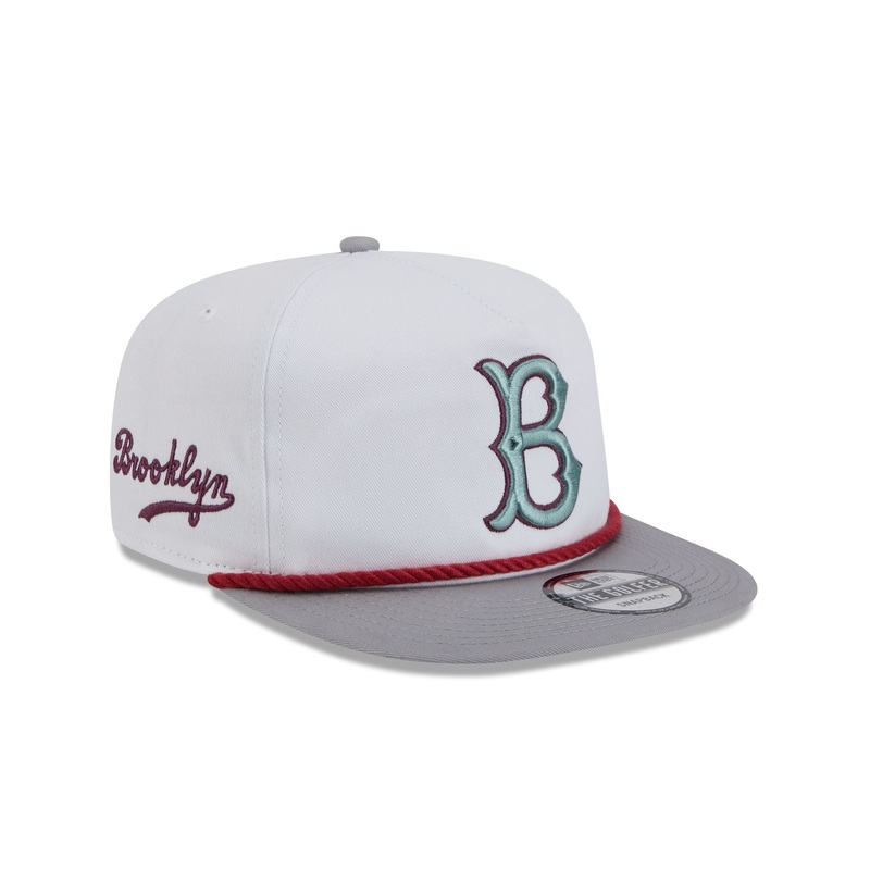 Brooklyn Dodgers Optic White Golfer Hat One Size
