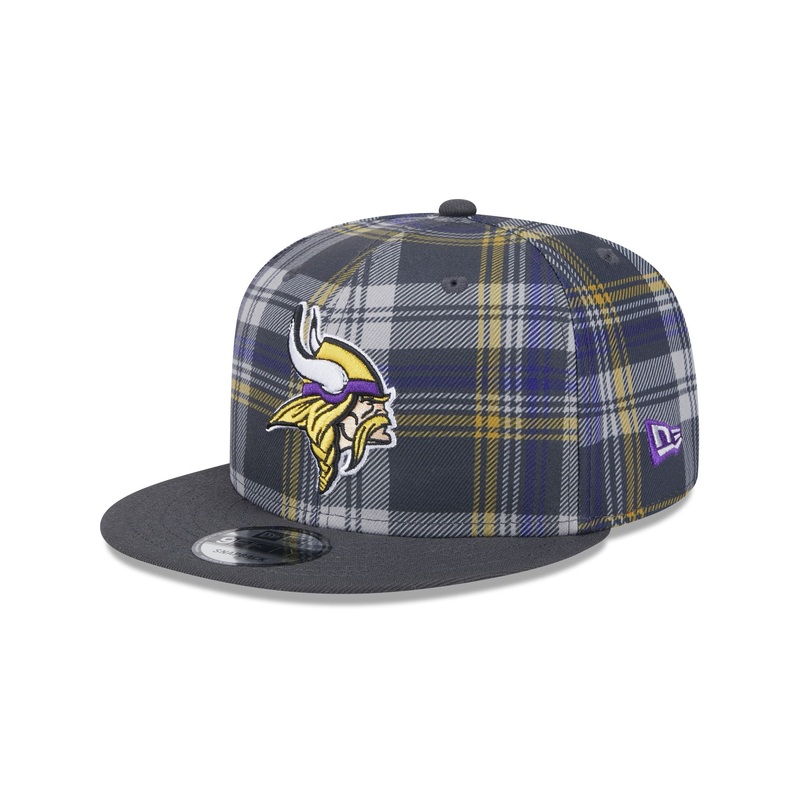 Minnesota Vikings 2024 Sideline Statement Gray 9FIFTY Snapback Hat One Size