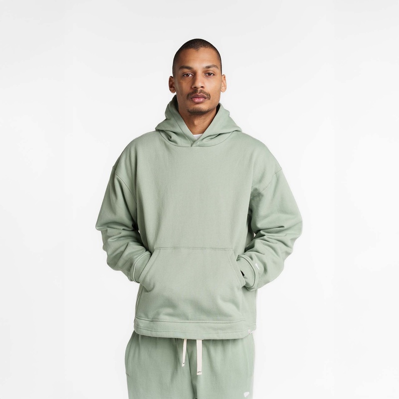 New Era Branded Alden Everest Green Hoodie S