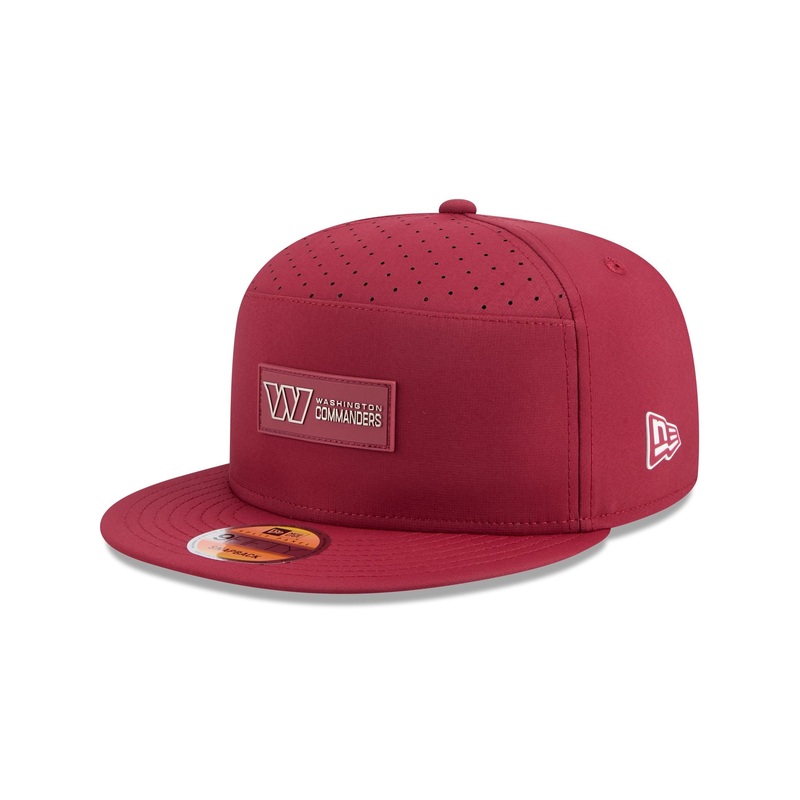 Washington Commanders 2025 Sideline Hot Weather Split Panel 9FIFTY Snapback Hat One Size