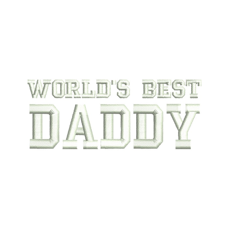 Words of World’s Best Daddy Default Title One Size