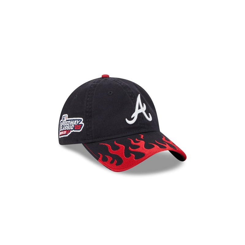 Atlanta Braves Speedway Classic Kids 9TWENTY Adjustable Hat Youth