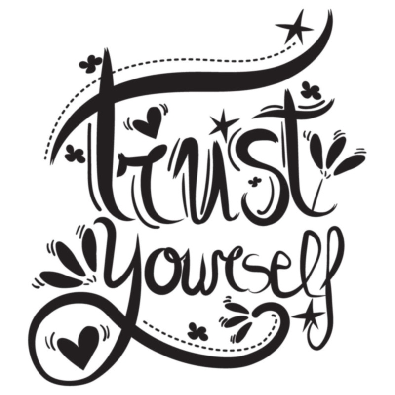 Black Trust Yourself Default Title One Size