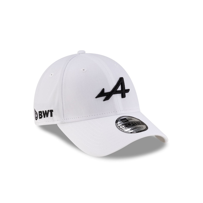 BWT Alpine F1 Team Essential White 9FORTY Snapback Hat One Size