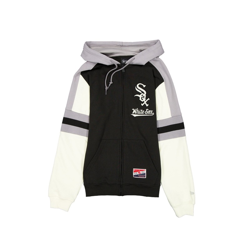 Chicago White Sox Throwback Zipper Hoodie S