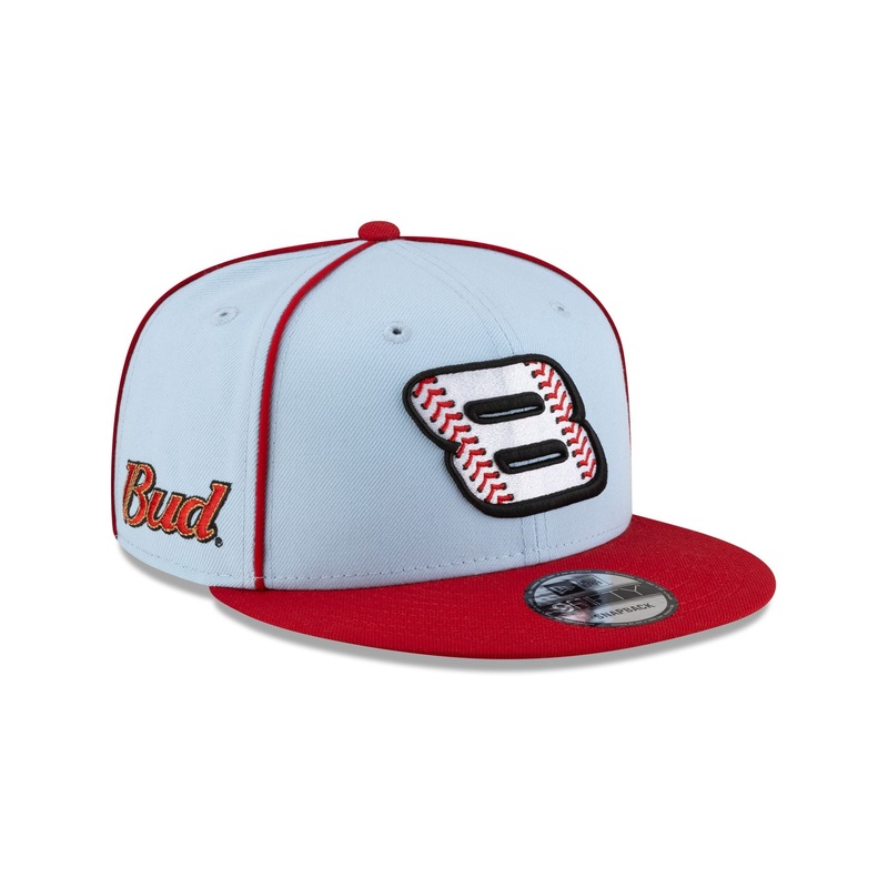 Dale Earnhardt Jr. x Budweiser Sky Blue 9FIFTY Snapback Hat One Size