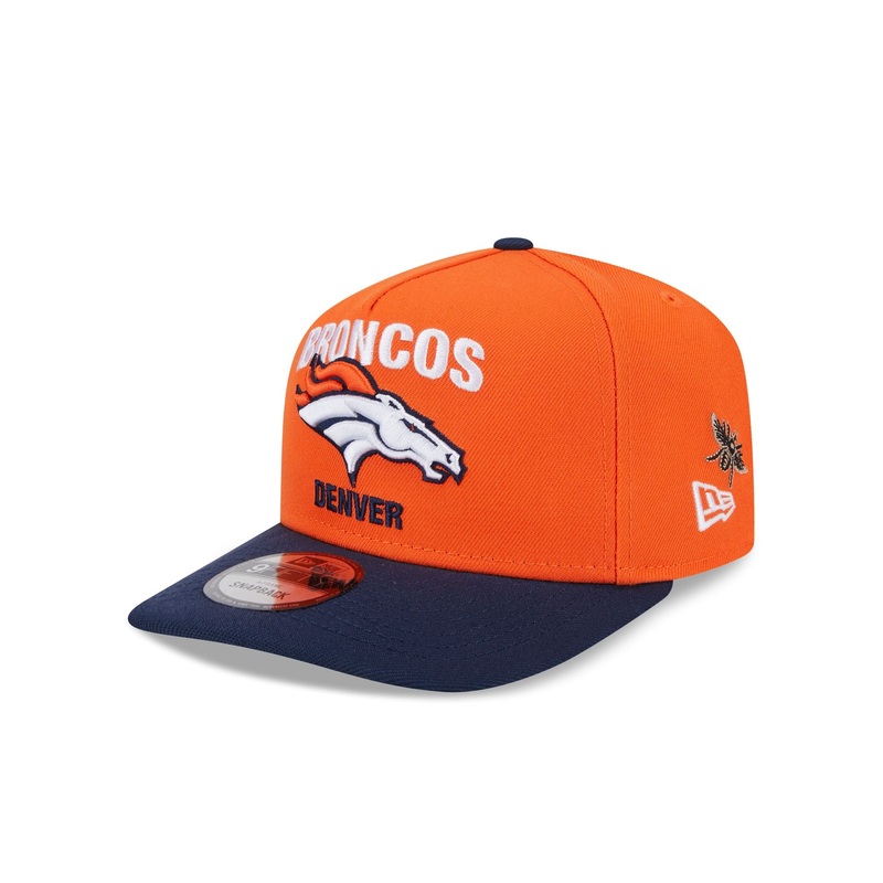 FELT x Denver Broncos 9FIFTY A-Frame Snapback Hat One Size