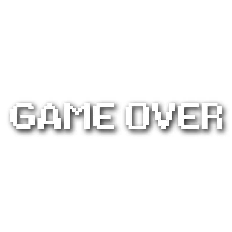 Game Over Ending Default Title One Size