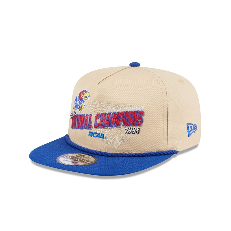 Kansas Jayhawks 1988 National Champions Golfer Hat One Size