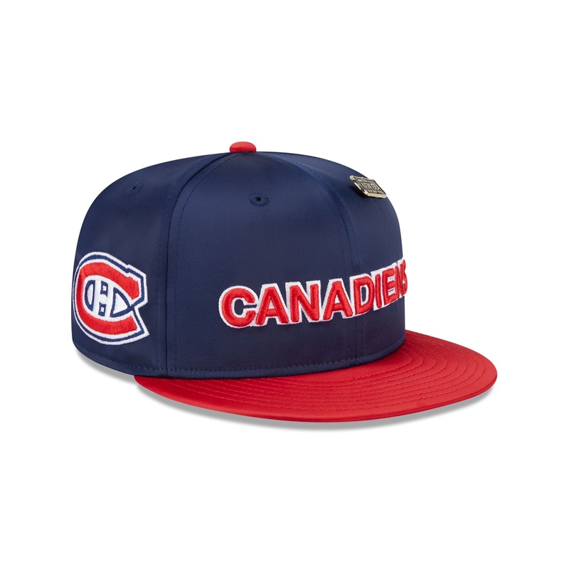 Montreal Canadiens Spring Satin 59FIFTY Fitted Hat 7