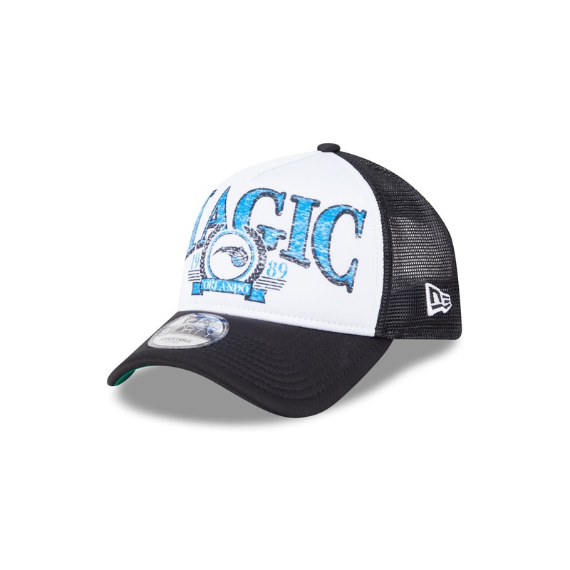 Orlando Magic Distressed 9FORTY A-Frame Trucker Hat One Size