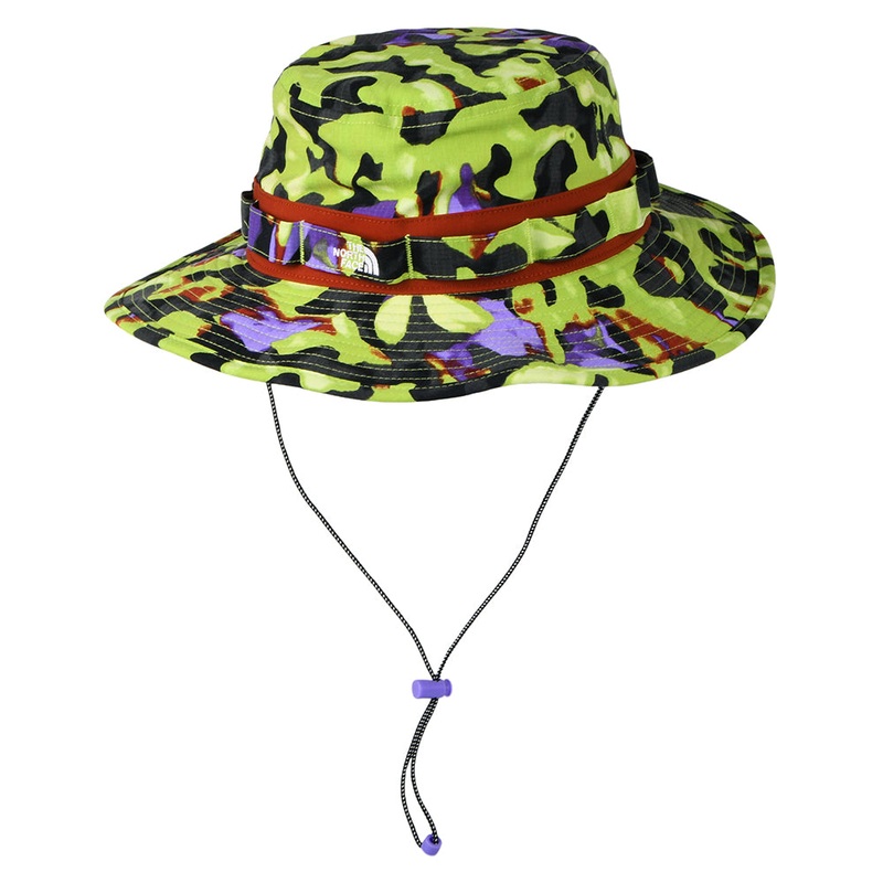 The North Face Hats Class V Brimmer Camouflage Recycled Boonie Hat – Lime-Multi Small/Medium