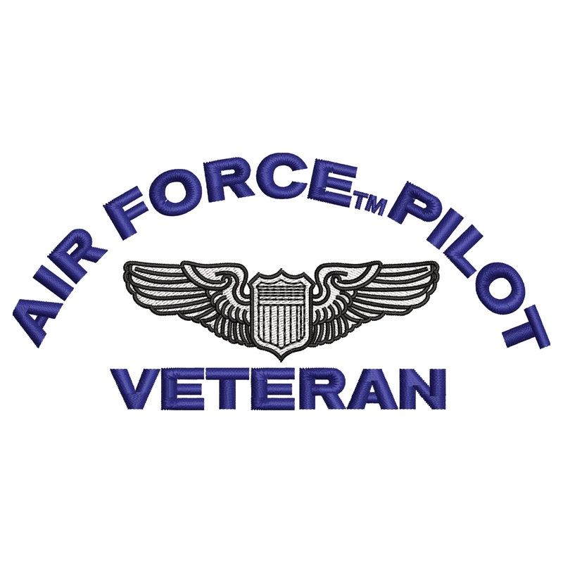 Air Force Pilot Veteran Symbol Air Force Pilot Veteran Symbol One Size