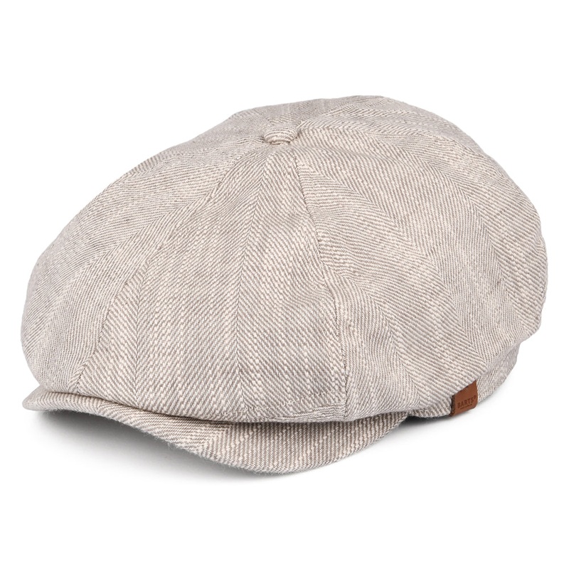 Barts Hats Jamaica Cotton Newsboy Cap – Beige 1-Size
