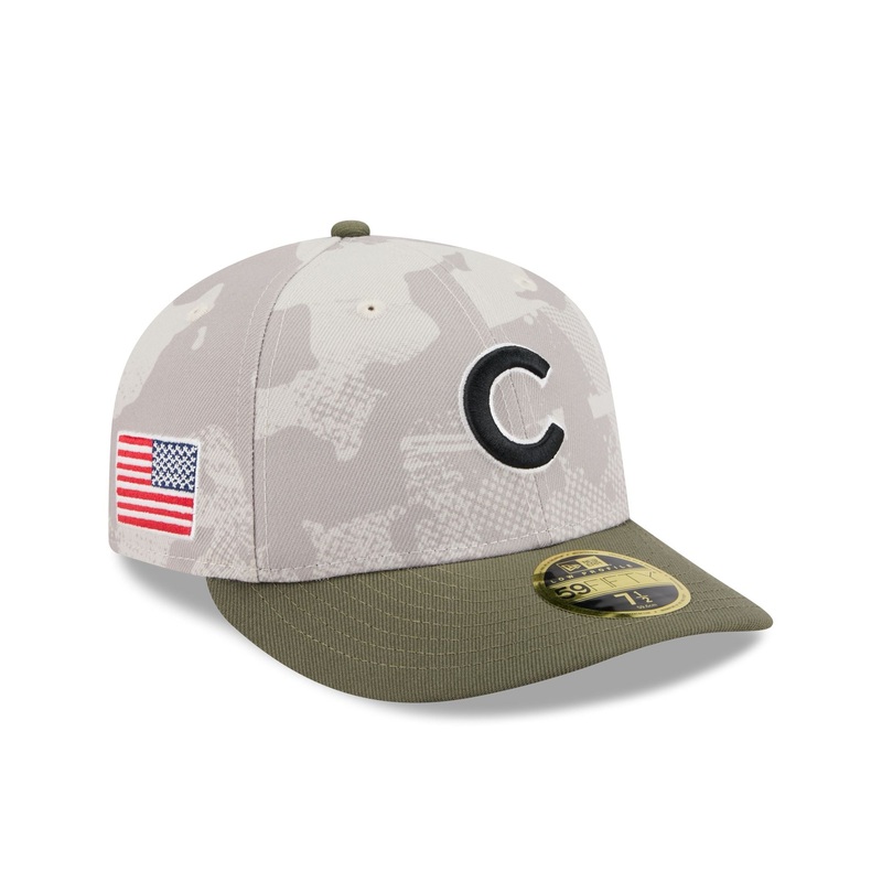 Chicago Cubs Armed Forces Day 2025 Low Profile 59FIFTY Fitted Hat 7