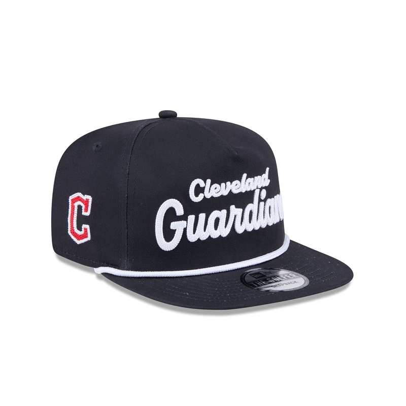 Cleveland Guardians Team Text Golfer Hat One Size
