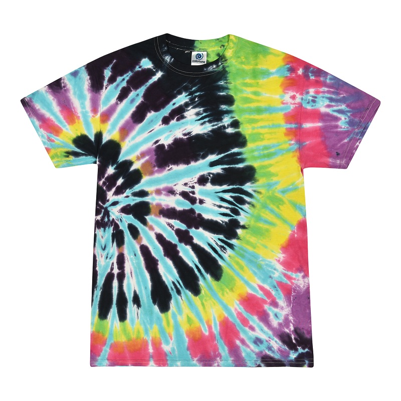 Colortone 1000 Multi-Color Tie-Dyed T-Shirt – Flashback Flashback S