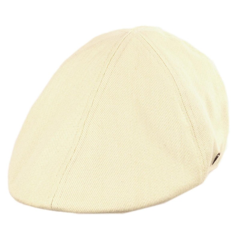 Cotton Twill Duckbill Cap BEIGE S