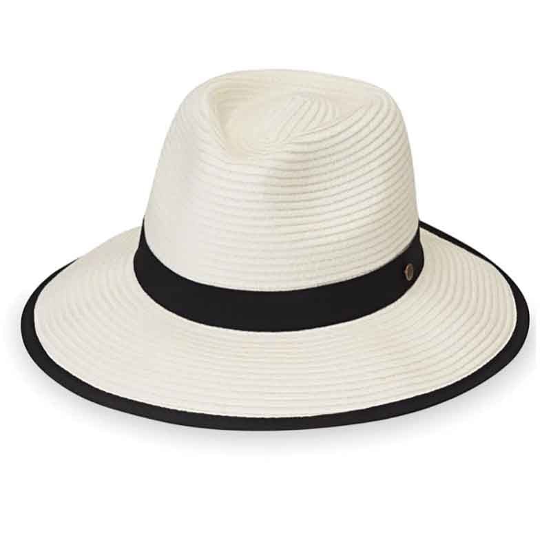 Gabi Ponytail Hole Fedora – Wallaroo Hats Ivory M/L (58 cm)