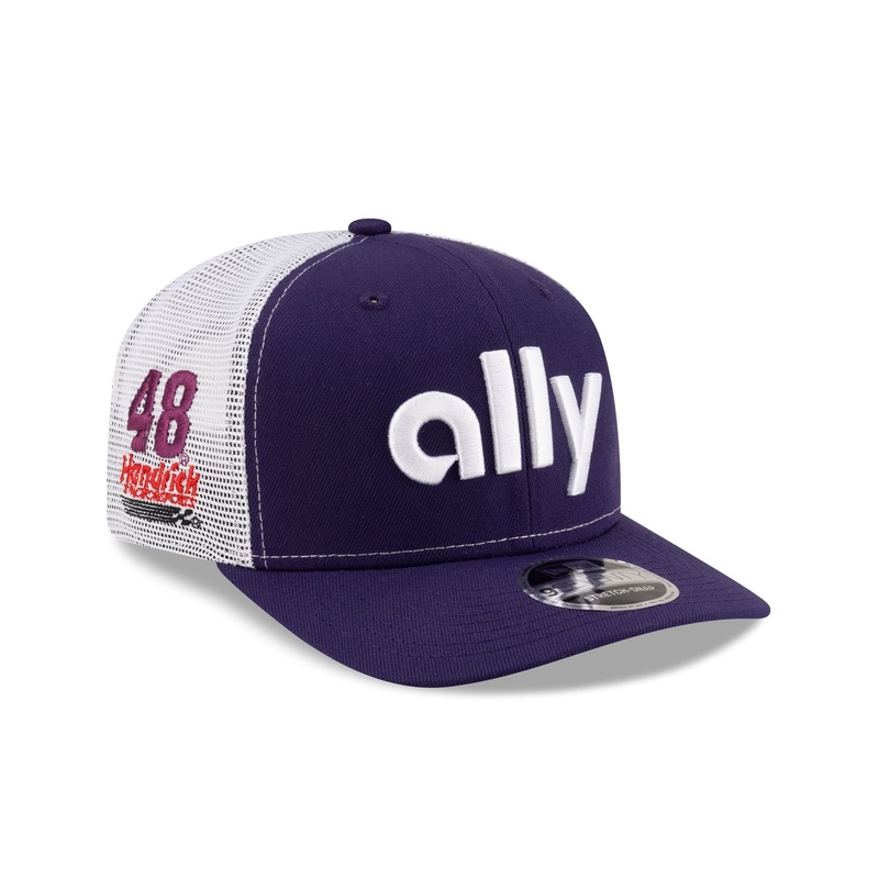 Hendrick Motorsports Alex Bowman Ally Partner 9SEVENTY Stretch-Snap Trucker Hat One Size